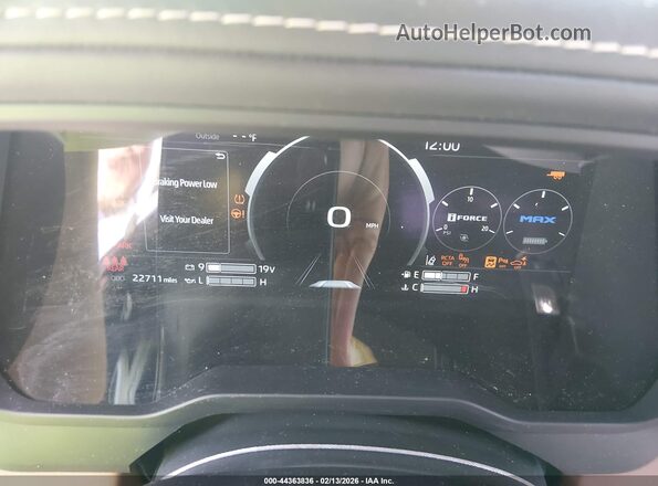 5TFMC5DB6RX077039 2024 TOYOTA TUNDRA HYBRID Gray უკანა სავარძლების ხედი