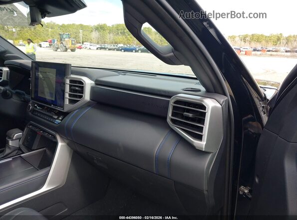 5TFNA5AB9PX019678 2023 TOYOTA TUNDRA Black Front interior view