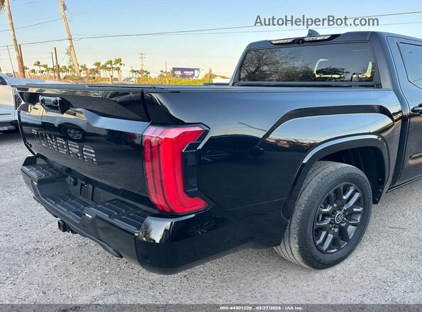 5TFNA5DB8NX027893 2022 TOYOTA TUNDRA Black Tył prawy