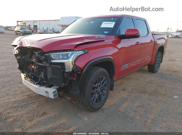 5TFNC5DB7SX102749 2025 TOYOTA TUNDRA HYBRID Red 
