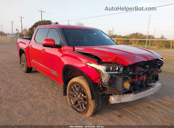 5TFNC5DB7SX102749 2025 TOYOTA TUNDRA HYBRID Red 