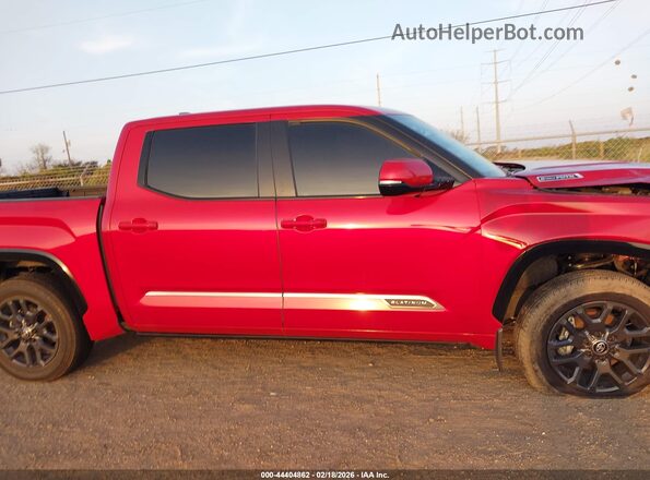 5TFNC5DB7SX102749 2025 TOYOTA TUNDRA HYBRID Red 