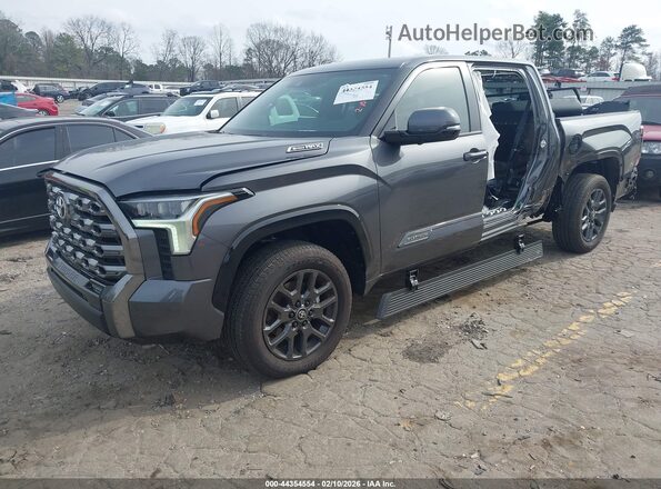 5TFNC5DB9SX110125 2025 TOYOTA TUNDRA HYBRID Gray Przód lewy