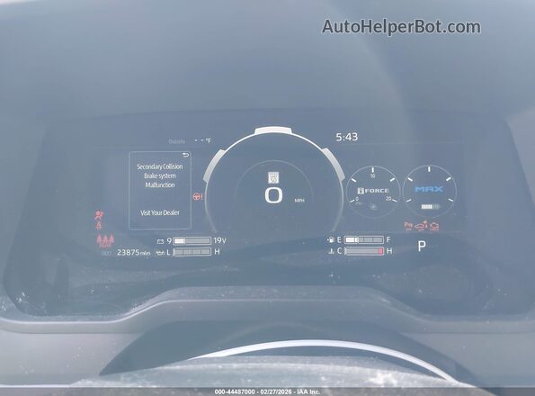 5TFNC5DBXRX045229 2024 TOYOTA TUNDRA HYBRID Black Հետևի նստատեղերի տեսք