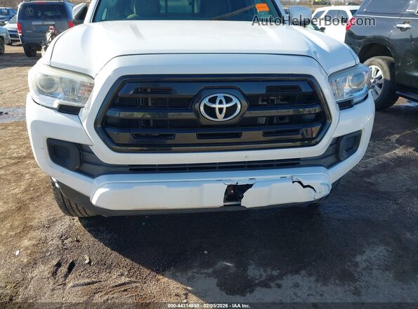 5TFRX5GNXGX059706 2016 TOYOTA TACOMA White 