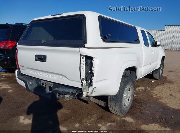 5TFRX5GNXGX059706 2016 TOYOTA TACOMA White 