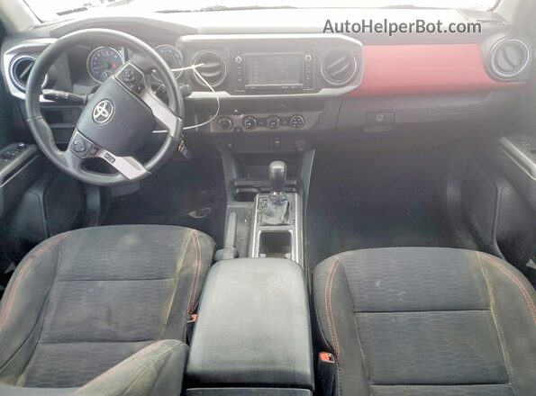 5TFSX5EN0HX053404 2017 TOYOTA TACOMA Red Առջևի վահանակի տեսք