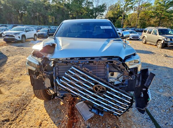 5TFVC5DB3NX002331 2022 TOYOTA TUNDRA Silver წინა ხედი