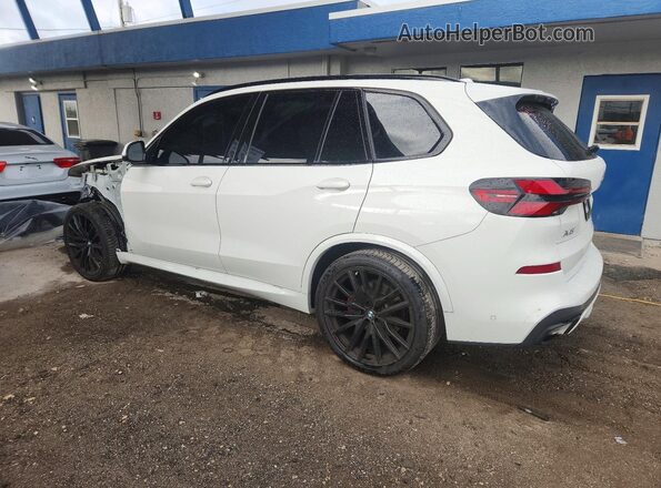 5UX13EU00R9U27883 2024 BMW X5 White Tył lewy