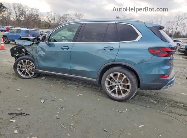 5UX13EU00R9V51734 2024 BMW X5 Бирюзовый Задняя левая четверть