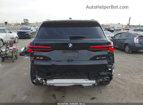 5UX13EU01R9V10657 2024 BMW X5 Black 