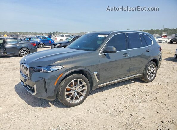 5UX13EU05S9W71454 2025 BMW X5 Gray 