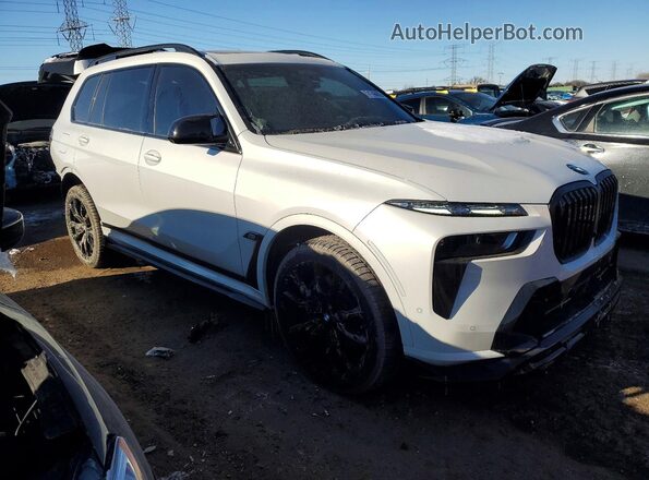 5UX23EM01S9Y89766 2025 BMW X7 White Delantero derecho