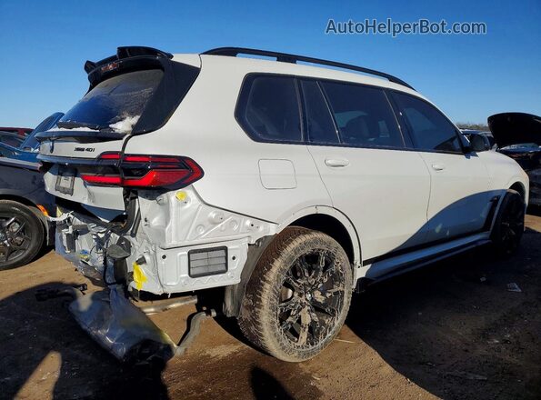 5UX23EM01S9Y89766 2025 BMW X7 White Trasero derecho