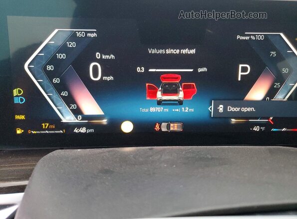 5UX23EM03P9R65107 2023 BMW X7 White 