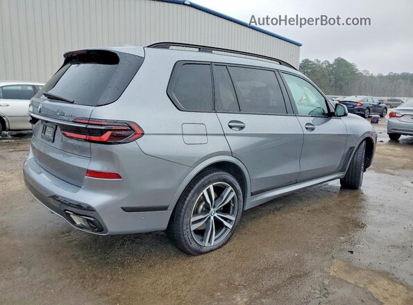 5UX23EM07R9S36448 2024 BMW X7 Gray Задня права чверть