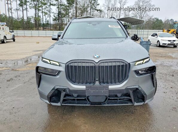 5UX23EM07R9S36448 2024 BMW X7 Gray Вид спереду