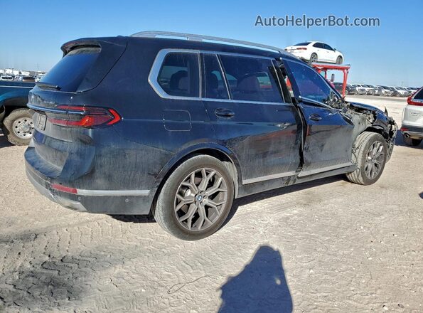 5UX23EM0XR9V79237 2024 BMW X7 Черный Задняя правая четверть