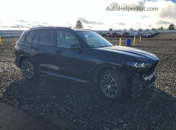 5UX23EU02R9U13343 2024 BMW X5 Blue Przód prawy