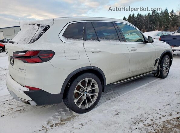 5UX23EU03R9T44114 2024 BMW X5 White Tył prawy