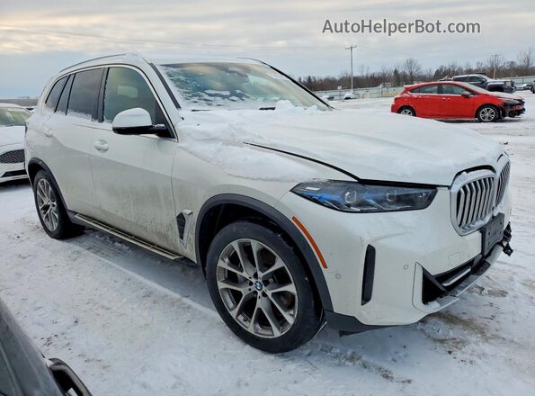 5UX23EU03R9T44114 2024 BMW X5 White Przód prawy