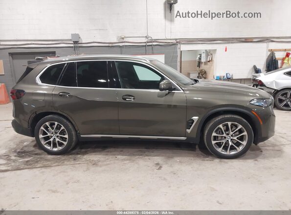 5UX23EU05S9W32786 2025 BMW X5 Green Вид задньої частини салону