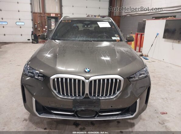 5UX23EU05S9W32786 2025 BMW X5 Green Вид щитка приладів