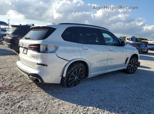 5UX23EU07R9U09983 2024 BMW X5 White Trasero derecho