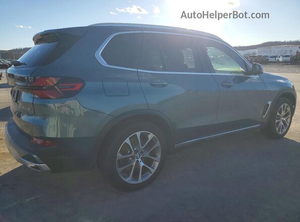 5UX23EU07S9000243 2025 BMW X5 Teal Задня права чверть