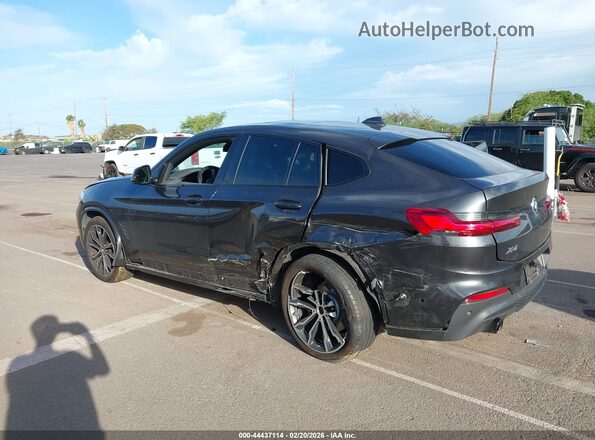 5UX2V1C02M9G80014 2021 BMW X4 Black Задня ліва чверть