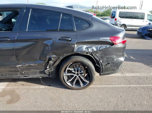 5UX2V1C02M9G80014 2021 BMW X4 Black Вид спереду