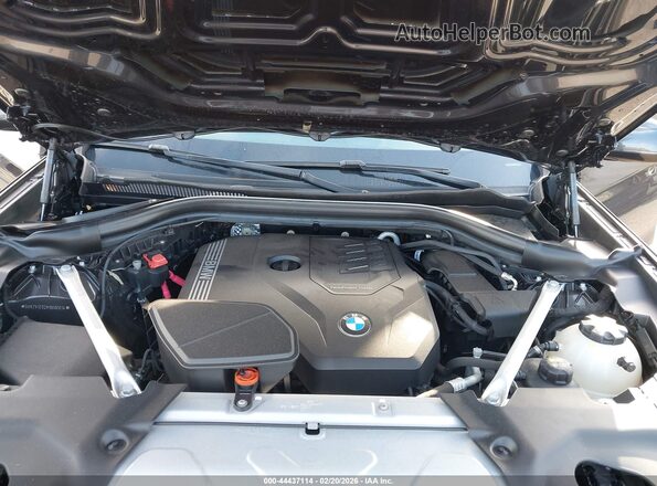 5UX2V1C02M9G80014 2021 BMW X4 Black Вид ззаду