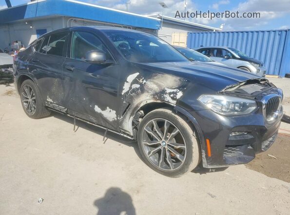 5UX2V1C03M9G79924 2021 BMW X4 Gray Առջևի աջ