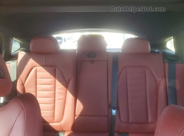 5UX2V1C03M9G79924 2021 BMW X4 Gray Հետևի նստատեղերի տեսք