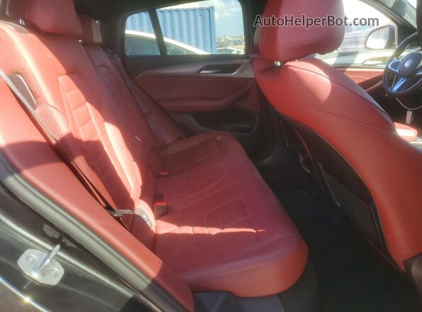 5UX2V1C03M9G79924 2021 BMW X4 Gray Սալոնի հետևի տեսք