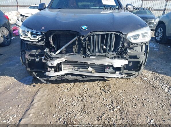 5UX2V1C04M9H09934 2021 BMW X4 Black Դիմացի տեսք
