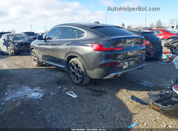5UX2V1C04M9H09934 2021 BMW X4 Black Հետևի ձախ