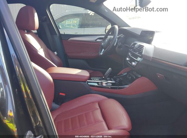 5UX2V1C04M9H09934 2021 BMW X4 Black Սալոնի դիմացի տեսք