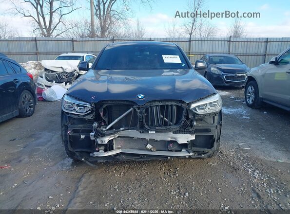 5UX2V1C04M9H09934 2021 BMW X4 Black Սալոնի հետևի տեսք