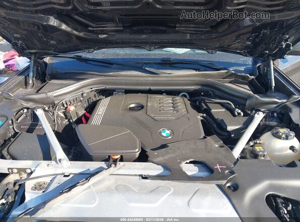 5UX2V1C04M9H09934 2021 BMW X4 Black Հետևի տեսք