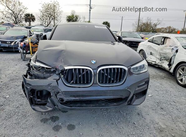 5UX2V1C09M9F44558 2021 BMW X4 Gray წინა ხედი