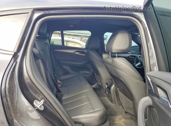 5UX2V1C09M9F44558 2021 BMW X4 Gray უკანა სალონის ხედი