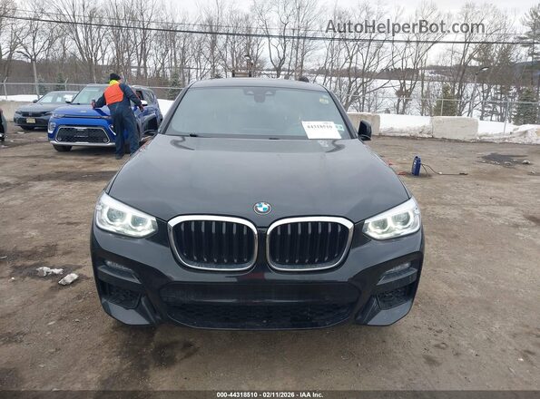 5UX2V1C09M9H16880 2021 BMW X4 Black Вид щитка приладів