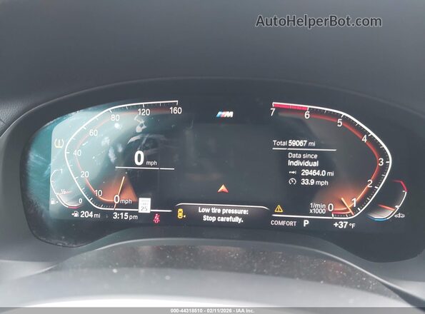 5UX2V1C09M9H16880 2021 BMW X4 Black Вид задніх сидінь