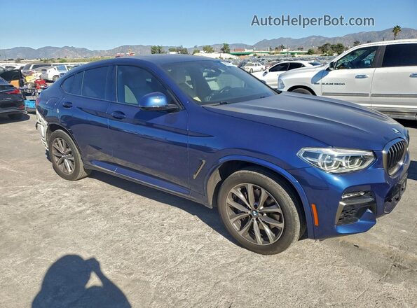 5UX2V5C01LLE69394 2020 BMW X4 Blue 