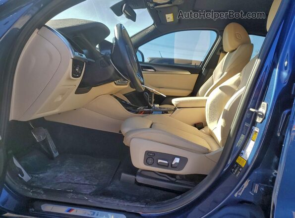 5UX2V5C01LLE69394 2020 BMW X4 Blue 