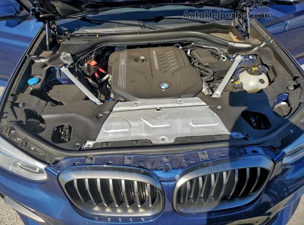 5UX2V5C01LLE69394 2020 BMW X4 Blue 