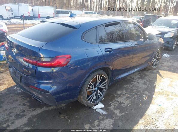 5UX2V5C04M9E77729 2021 BMW X4 Blue 