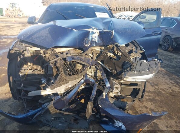 5UX2V5C04M9E77729 2021 BMW X4 Blue 