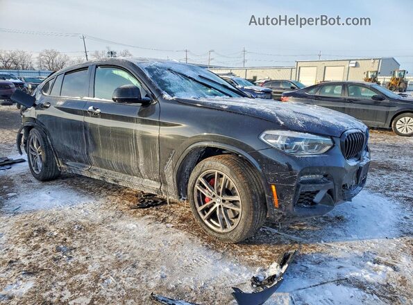 5UX2V5C04M9F41476 2021 BMW X4 Black Передня права чверть